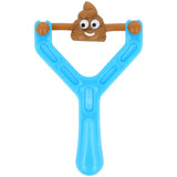 Poo Slingshot Toy with 2 Flying Poo Bullets