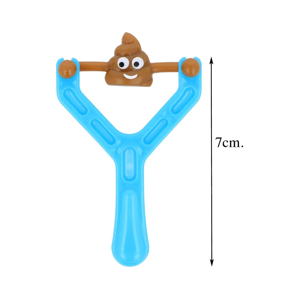 Poo Slingshot Toy with 2 Flying Poo Bullets