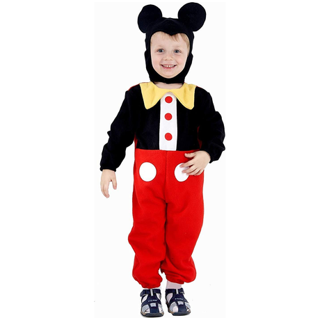 Mouse Boy Dress Up Costume for Ages 2-4, Fancy Dress for Kids and Toddlers.