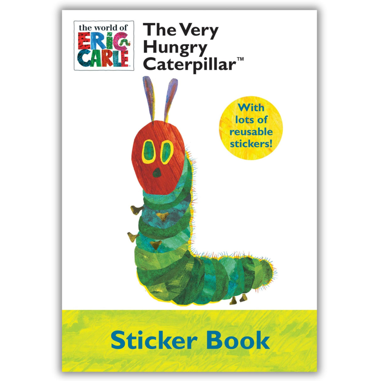 The Very Hungry Caterpillar Sticker Book, Sticker Book, Sticker Books, Hungry Caterpillar Sticker Book, Sticker Activity Book, Reusable Sticker Book