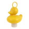 Yellow plastic duck with hook from a pack of 20.