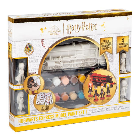 Harry Potter Hogwarts Express Model & Character Paint Set – Creative Craft Ki... - TC Toys