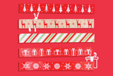 Christmas Paper Chains DIY Decoration Set