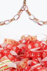 Christmas Paper Chains DIY Decoration Set